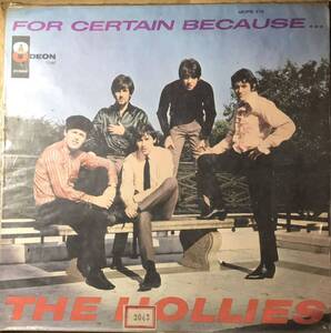 南米ブラジル THE HOLLIES FOR CERTAIN BECAUSE １９６７年 MOFB ３７３