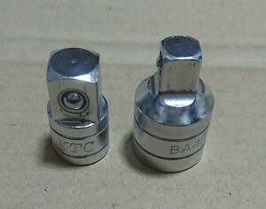 KTC ソケットアダプターセット 12.7⇒9.5mm＆9.5⇒12.7mm 京都機械工具 