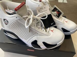 19ss NIKE AIR JORDAN 14 RETRO SUPREME US9 新品 BV7630-106