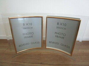 ★☆BEVELED GLASS PHOTO FRAME　ガラス製フォトフレーム☆★