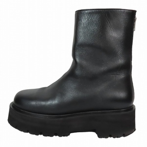 23AW カミナンド caminando 別注 W TREK SOLE BACKZIP BOOTS バックジップ ショートブーツ シューズ 9 黒 23124W/4▲B4 レディース