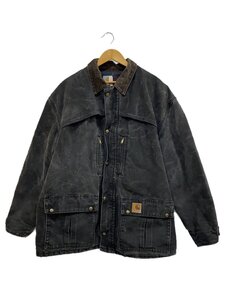 Carhartt◆カバーオール/XXL/コットン/BLK/フェード