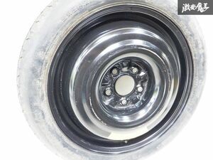 日産純正 17インチ 4T 5穴 PCD114.3 ハブ径 約66mm BRIDGESTONE ブリヂストン T145/70D17 テンパー スペアタイヤ 応急タイヤ 車種不明