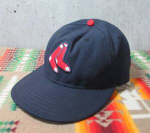 希少 スモールサイズ★New Era/ニューエラ◇キャップ 59/50 59FIFTY MLB レッドソックス MADE IN USA アメリカ製