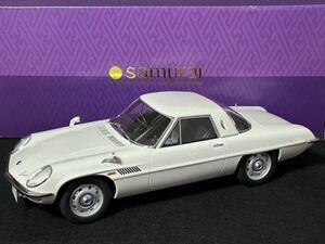 【1/12のビッグスケール！ 限定600台 】京商 1/12 マツダ コスモスポーツ ホワイト Mazda Cosmosport シリアルナンバー 365/600