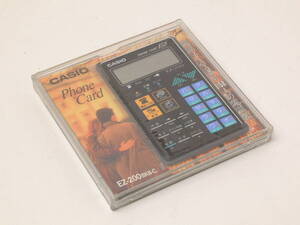 CASIO Phone Card 158 電子電話帳 EZ-200BKB-C (未使用/デッドストック/長期保管品/現状品)