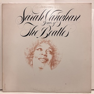 ●即決VOCAL LP Sarah Vaughan / Songs of the Beatles jv3361 米オリジナル、TML刻印 サラ・ヴォーン