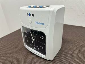 TOKAI　タイムカード　タイムレコーダー　両面印字モデル　6欄印字可能　TR-001ｓ