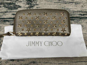 JIMMY CHOO ジミーチュウ スタッズ 長財布 インポート