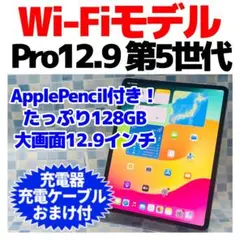 Wi-Fi iPad Pro 12.9 第5世代 本体 128GB グレイ