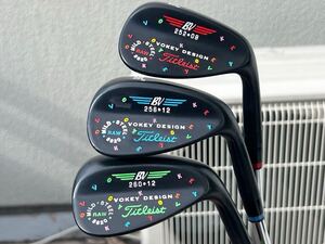 タイトリスト ウェッジ ボーケイ 52&56&60 vokey raw wedge