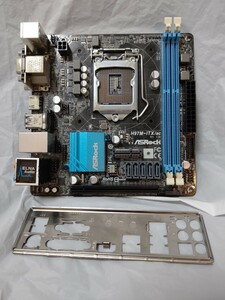 【中古品】ASRock H97M-ITX LGA1150 Mini-ITX BIOS起動OK -148