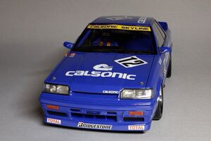 イグニッションモデル IG1300 1/18 CALSONIC Skyline (#12) 1989 JTC (R31) 難あり カルソニック