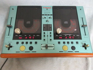 ●美品●vestax CDX-12●ベスタクス デュアルCDプレーヤー DJミキサー●ツインＣＤプレーヤー●