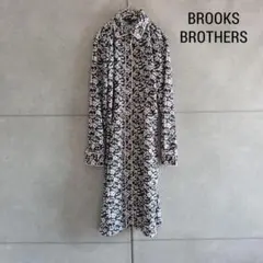 BROOKS BROTHERS 花柄 シャツ ワンピース X3019