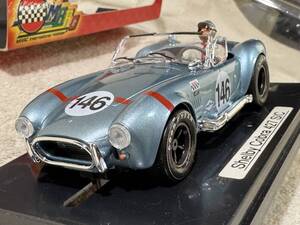 1/32 MRRC製 スロットカー SHELBY COBRA 427 S/C 1964年 TargaFlorio、コブラ 427、新品未使用 通電歴無し、長期保管、コレクション放出