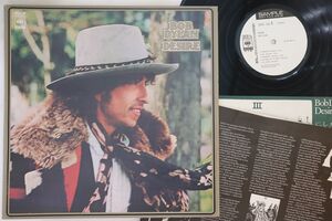 LP Bob Dylan 欲望 Desire SOPO116PROMO CBS SONY プロモ /00260