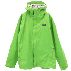 パタゴニア アウトドア 83800SP12 トレントシェル ジャケット L 黄緑 patagonia マウンテンパーカー メンズ