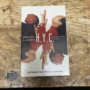 ト HIPHOP,R&B CHARLES & EDDIE - N.Y.C. シングル TAPE 中古品