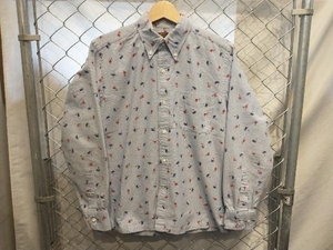 SUN SURF 東洋エンタープライズ フラガール ボタンダウンシャツ SS24815 Size M Made in japan サンサーフ 日本製 店舗受取可