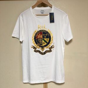 新品未使用polo RalphLaurenプリントTシャツ　サイズM 送料無料