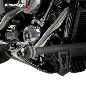 在庫あり Puig 21043N クラッシュパッド SOFTAIL LOW RIDER FXLRS (18-22) プーチ フレーム スライダー