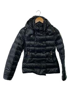 MONCLER◆ダウンジャケット/O/ナイロン/BLK/無地/132-093-46995-05