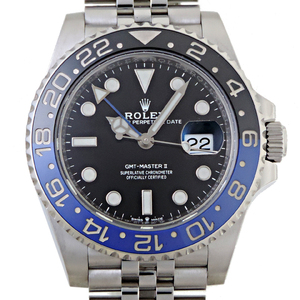 ［銀座店］ROLEX ロレックス GMTマスターII ランダム番 2021年購入品 126710BLNR 腕時計 メンズ DH82973