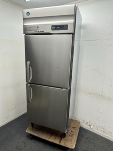 【値下げ最終出品5/30迄】ホシザキ 2019年製 冷凍庫 縦型2ドア HF-75AT 業務用 厨房機器 中古 522-6