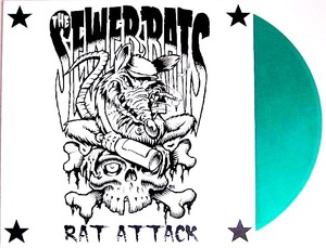 【新品】廃盤 LP レコード ★人気バンド!!! 名盤 1st アルバム 爽快なメロディアス パンカビリー SEWER RATS サイコビリー ネオロカビリー