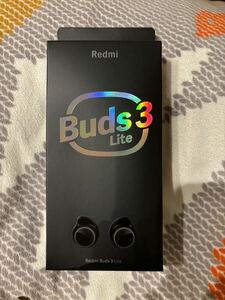 ワイヤレスイヤホン　Bluetooth Redmi buds3Lite 未開封　ブラック　在庫わずか