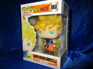 希少★入手困難/FUNKO/POP/ドラゴンボールZ【スーパーサイヤ/GOKU】-860