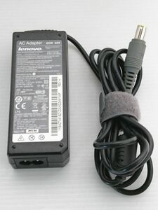 中古品★Lenovo　ノートパソコン用ACアダプタ　FJ-2/42T4418 20V 3.25A