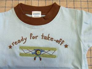 送料込*SALE新品★ジンボリー☆飛行機モチーフ・Ｔシャツ☆3-6*GYMBOREE