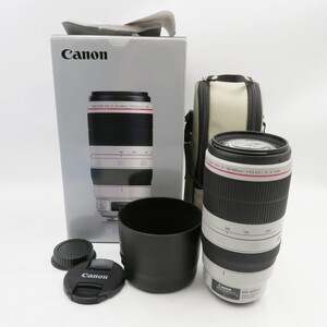 1円〜 Canon キヤノン ZOOM LENS EF 100-400mm F4.5-5.6 L IS II USM ズームレンズ 箱付 動作未確認 y191-3417431【Y商品】