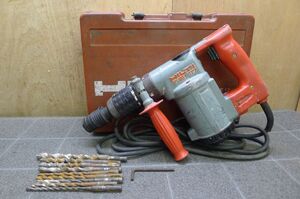 FF334 HILTI ハンマードリル TE17 ドリル 100V ハンマー 木工 電動工具 ドライバー DIY ケース付き /100