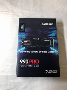 Samsung 990 PRO 1TB PCIe Gen 4.0 x4 NVMe M.2 (2280) 内蔵 SSD MZ-V9P1T0B-IT/EC