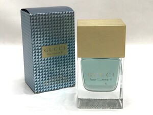 1000円スタート 香水 GUCCI グッチ POUR HOMMEⅡ プールオムⅡ オードトワレ EDT 50ml 箱付き メンズ フレグランス 化粧品類 12 H3031★