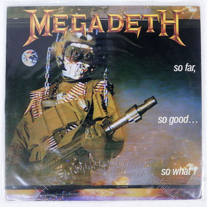 MEGADETH/SO FAR, SO GOOD, SO WHAT!/CAPITOL C148148 LP