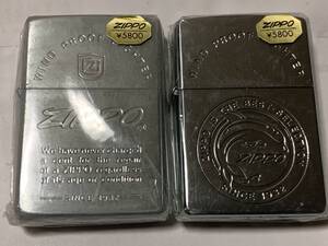 本体のみ　1999年　ロゴ柄　イルカ　ZIPPO　未使用２点セット