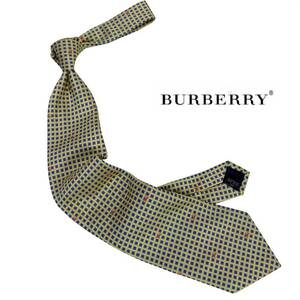 BURBERRY バーバリー ネクタイ【アイボリー】美品！