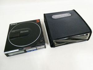 当時物 SONY Discman D-50 MK2 ポータブルCDプレーヤー ディスクマン MK-II ソニー CDプレーヤー 動作未確認 ケース付き