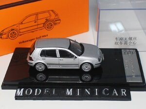 ▲超希少！Silver！限定品！GCD 1/64 Volkswagen フォルクスワーゲン VW ゴルフ Golf MK4 新品 #221