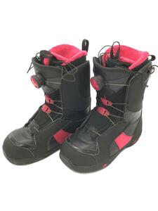 salomon◆スノーボードブーツ/23.5cm/BOA/BLK