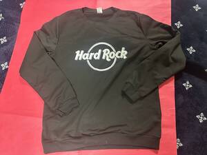 即決☆オンネーム/スウェット【Hard Rock(ブラック)ハードロック】jpサイズL★絶版品 spining45!!