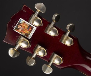 残数３枚【ハレ・クリシュナ★レプリカスタンプ】新品★ERIC CLAPTON CROSSROADS★クラプトン送料込みGIBSON ES-335希少★のり付き