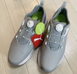 新品■19,250円【プーマ　PUMA】ゴルフ　スパイク　シューズ　【27】ボア　ダイヤル式