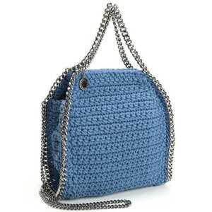 ステラマッカートニー STELLA MCCARTNEY トートバッグ ブランド バッグ 371223　W70045　4111 FALABELLA ファラベラ ブルー系 