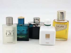 e4329【メンズ香水まとめて】ACQUA DI GIO,VERSACE EROS　など5点