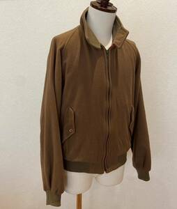 激レア ヴィンテージ 70s80s BARACUTA ウールカシミヤG9 38 OPTIジップ デスモンド 英国製バラクータ ハリントンジャケット スイングトップ